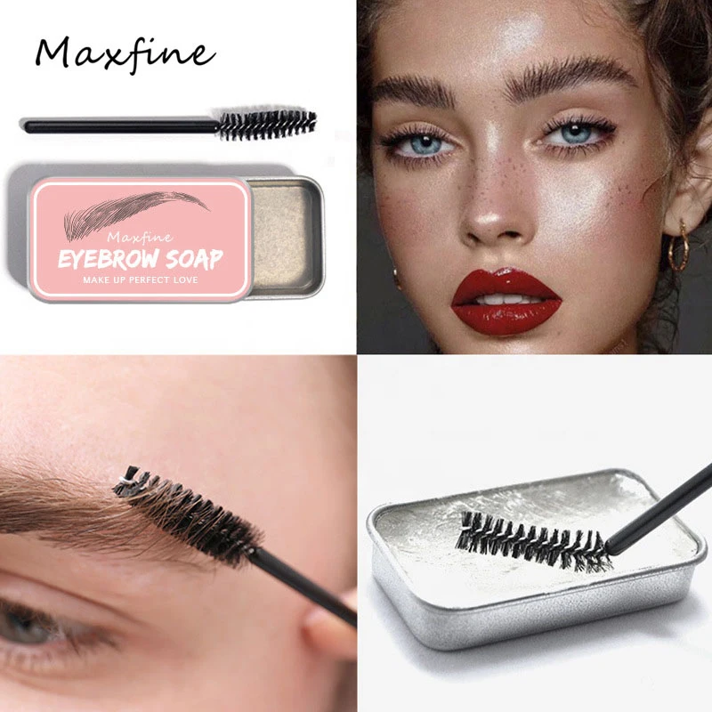 Transparent Waterproof Mascara Lasting Portable Shape Styling Eyebrow Cream Refreshing Long-lasting Eyebrow Shaping Soap