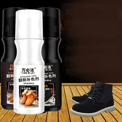 100ml Black Brown Clear Refurbishment Agent For Leather Shoe Boots Suede Color Repair Agent Shoe Polish Cleaning Care Agent