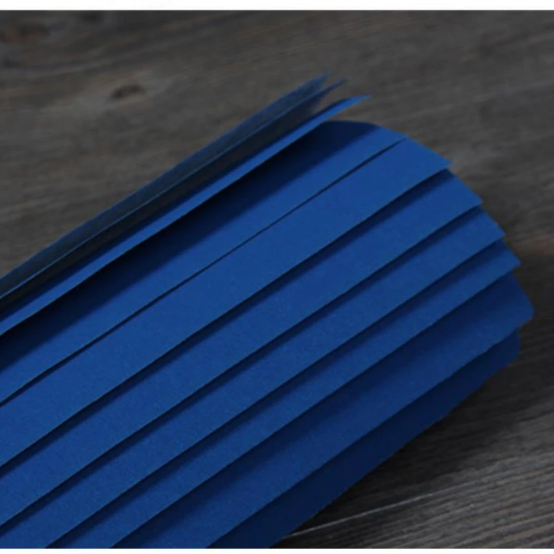 Chinese Calligraphy Batik Half Ripe Rice Paper Papel Arroz Calligraphy Painting Works Black Blue Xuan Paper Paper-cutting Papier