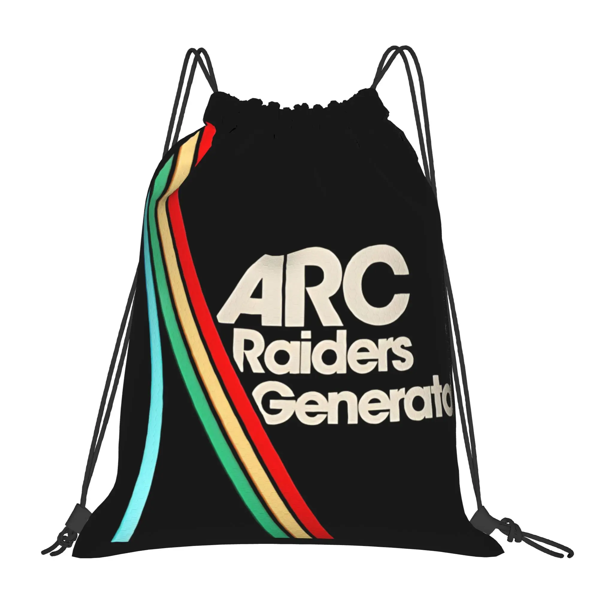 

Рюкзак Arc Raiders на шнурке, водонепроницаемая спортивная сумка для футбола и тренажерного зала, сумка-мешок для видеоигр, для походов