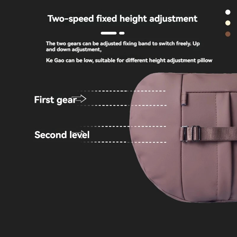 Car Leather Neck Pillow Seat Headrest Lumbar Support Spine Car Seat Neck Protector Pillow For Great Wall Tank 300 500 700 Car