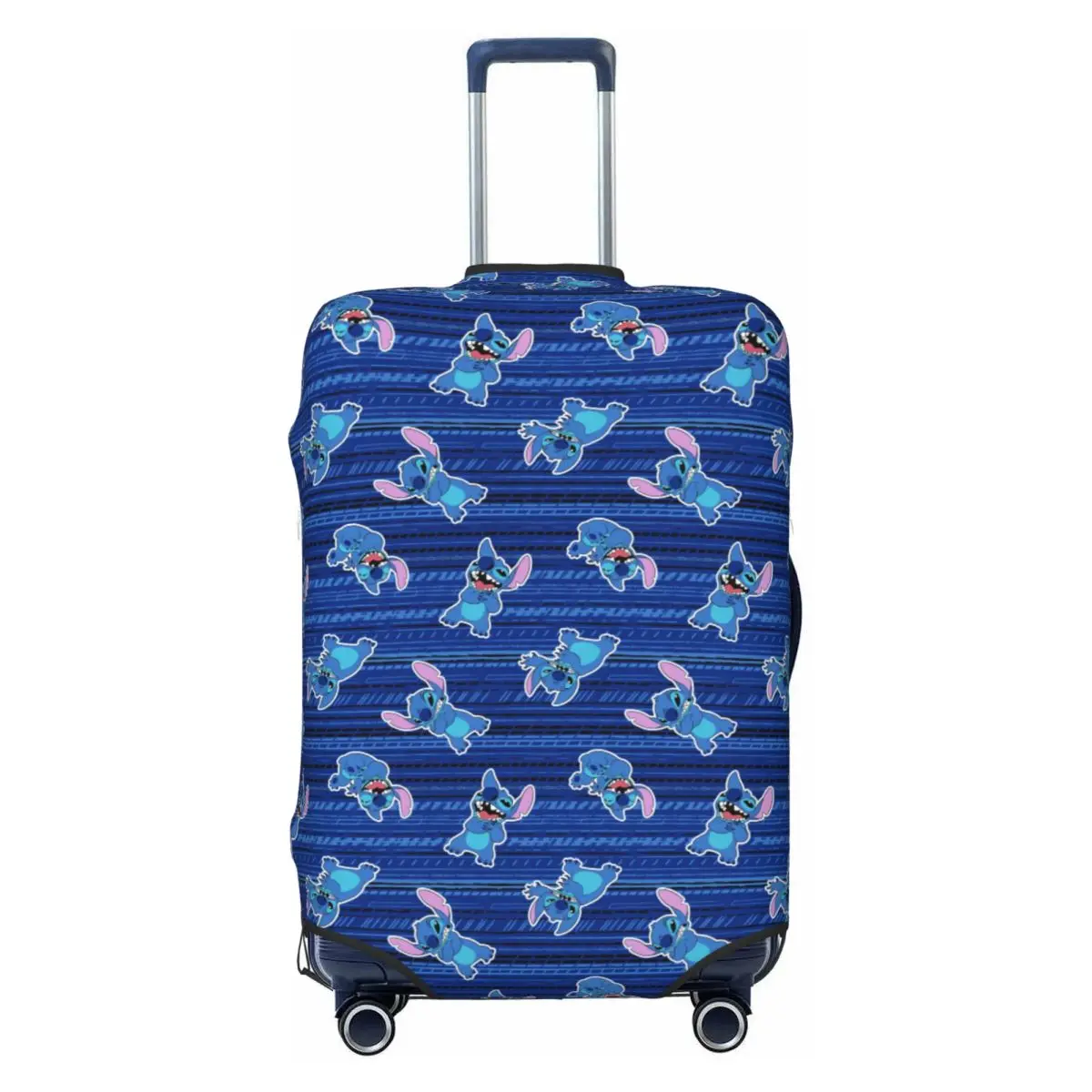 

Custom S-Stitches Manga Comic Travel Luggage Cover Elastic Movie Suitcase Cover Protector Fit 18-32 Inch