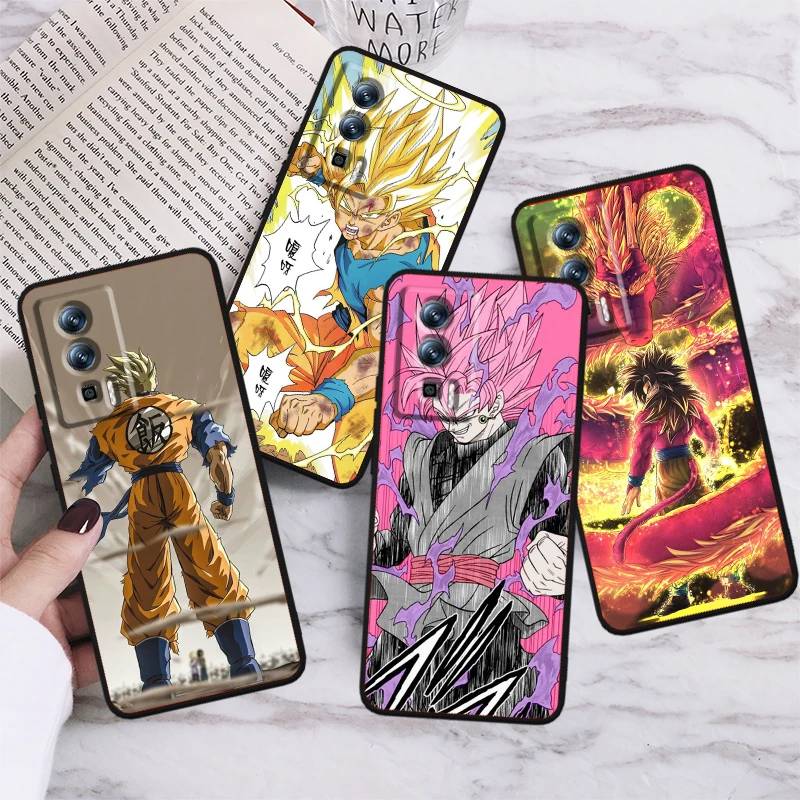 DB-D-Dragons B-Balls Cool Anime For Xiaomi Redmi 9A 9C 9AT 10C 9 9T 10 12C 13C A3 12 K60 A1 K50 K40 5G Black Cover Phone Case