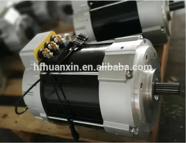 72V 10KW Ac Motor For Ev Car Full Kits Conversion Supplier Traction Motor For Electric Vehicles