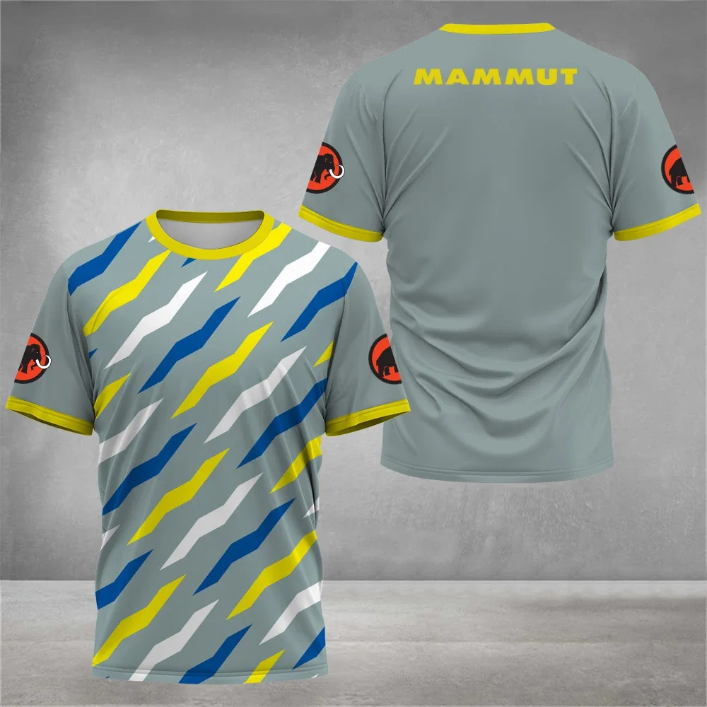 أزياء الرجال قصيرة الأكمام تي شيرت الصيف تنفس مريحة ملابس للرجال 3D مطبوعة تشغيل اللياقة البدنية الرياضة تي شيرت أعلى #5