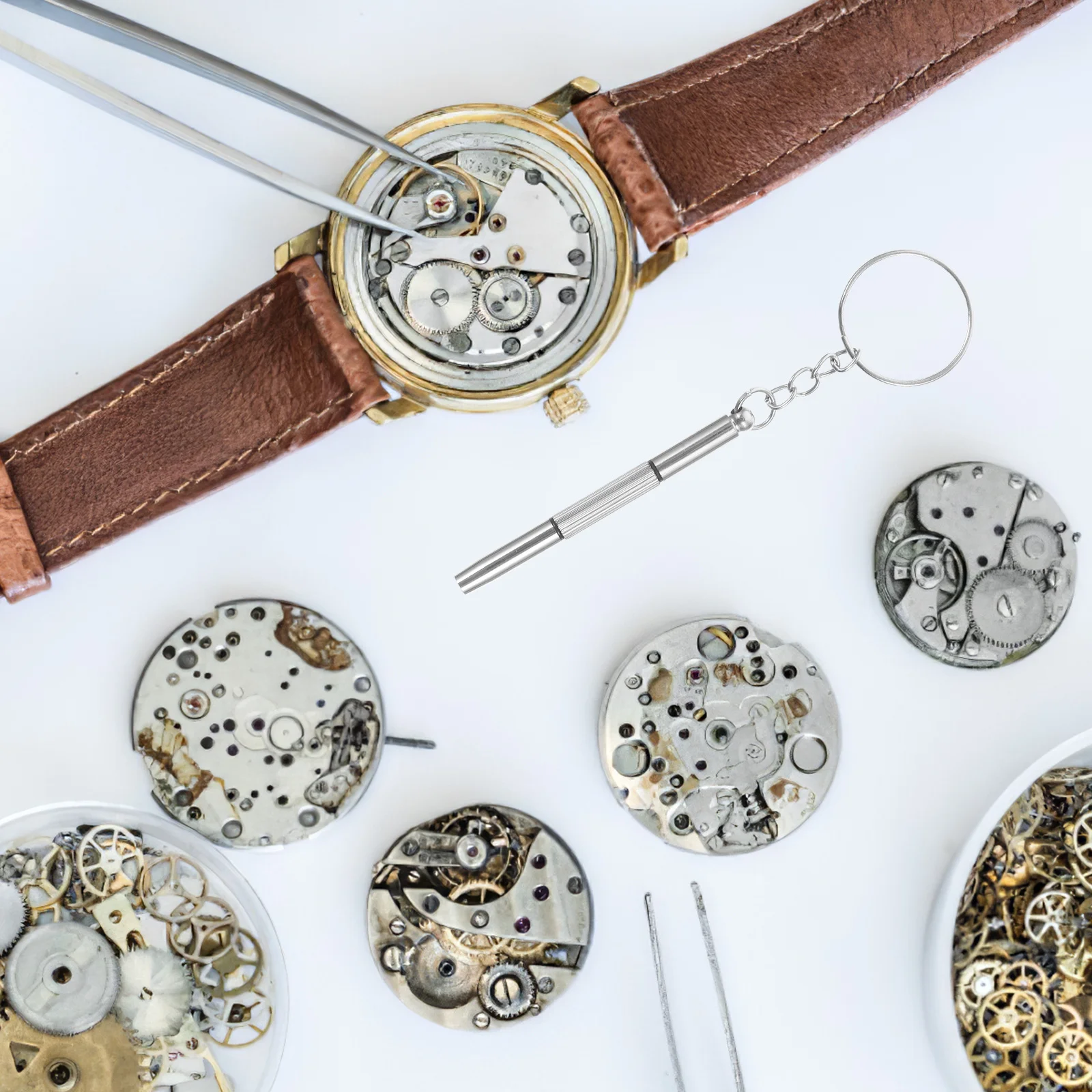 20 قطعة مجموعة مفك براغي محمولة صغيرة قابلة للفصل أدوات إصلاح المعادن النظارات ساعة الهاتف المحمول اللوحي طقم صيانة #1