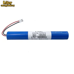 XH2.54 3.7V 18650 akumulator litowy 2S1P 6800mAh wędkowanie LED Light głośnik Bluetooth 4.2V awaryjne akumulatory DIY z PCB