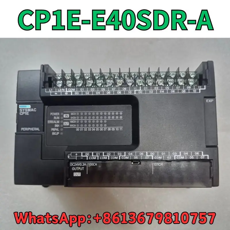 

Used PLC CP1E-E40SDR-A test OK Fast Shipping