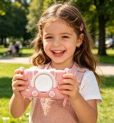 Outdoor Photography Camera Soft Silicone Cover Shell Birthday Gift for Children for Children's Cameras A3 And Other Models.