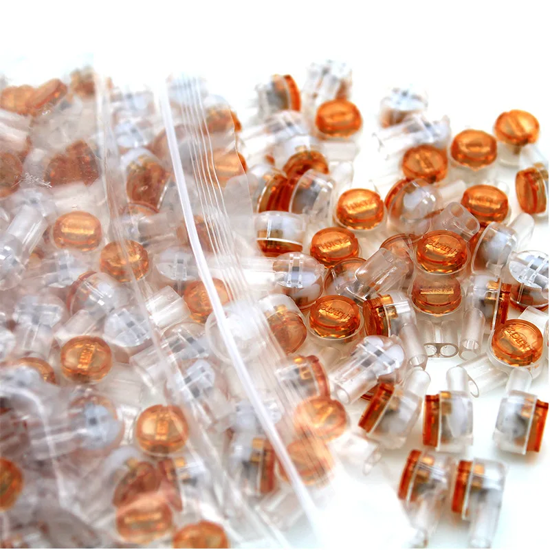 100 قطعة UY1 UY2 UY موصل سلك لصق K1 K2 K3 موصل RJ45 الأسلاك إيثرنت كابل الهاتف الحبل UY1 كابل الشبكة الطرفية