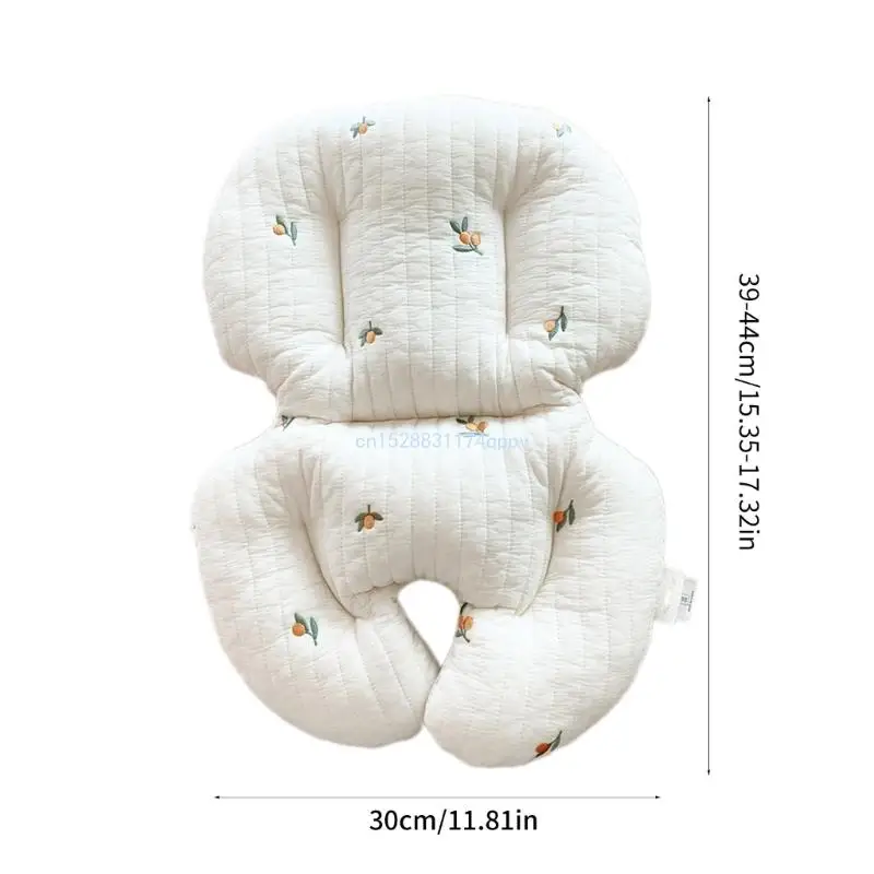 Cotton Đệm Ghế Ăn Mềm Mại & Thoáng Khí Xe Đẩy Miếng Lót Ấm Cao Ghế Thảm Chống Trơn Trượt Dày Đệm Miếng Lót trang Sức Giọt