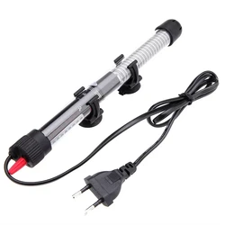 110v-220v EU US Adjustable Temperature Thermostat Heater Rod Submersible Aquarium Fish Tank Water Heat 25W/50W/100W/200W/300W