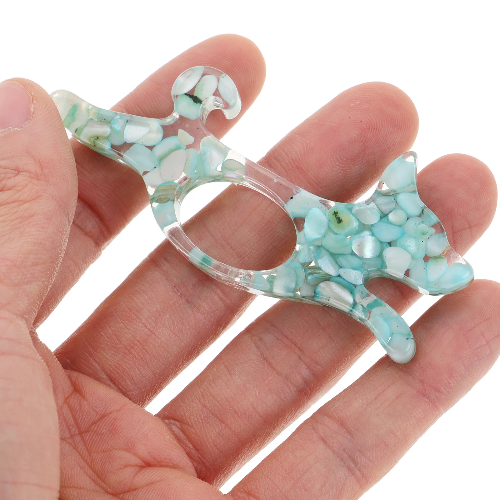 Soporte de página con anillo para pulgar, ayuda de lectura portátil en forma de perro, soporte de página para libros para estudiantes, escritorios, profesores, marcapáginas para libros