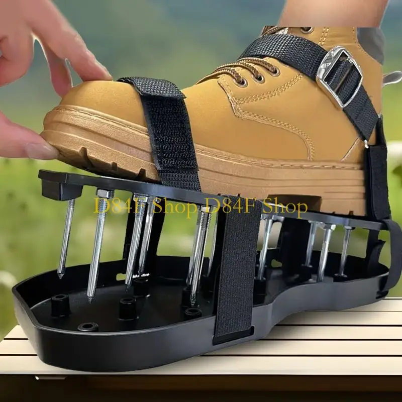 D84F Epoxy Floor Spiked Shoes Fully Assembled Gunite Spiked Shoes with Short Spikes