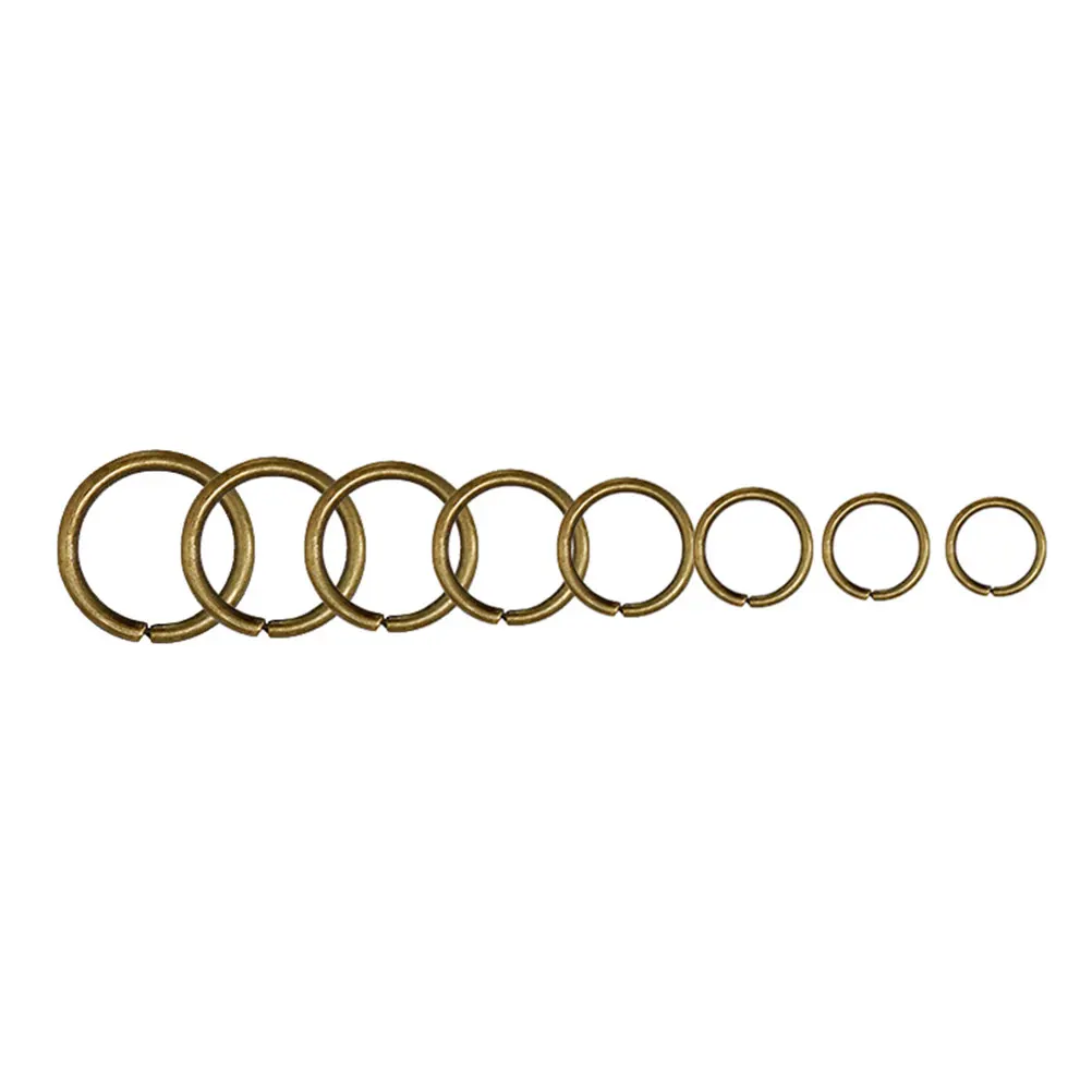 

200pcs Metal Key Rings Stainless Steel Split Open Rings for Jewelry Crafts Secure Clasp Lightweight Durable Anti Rust