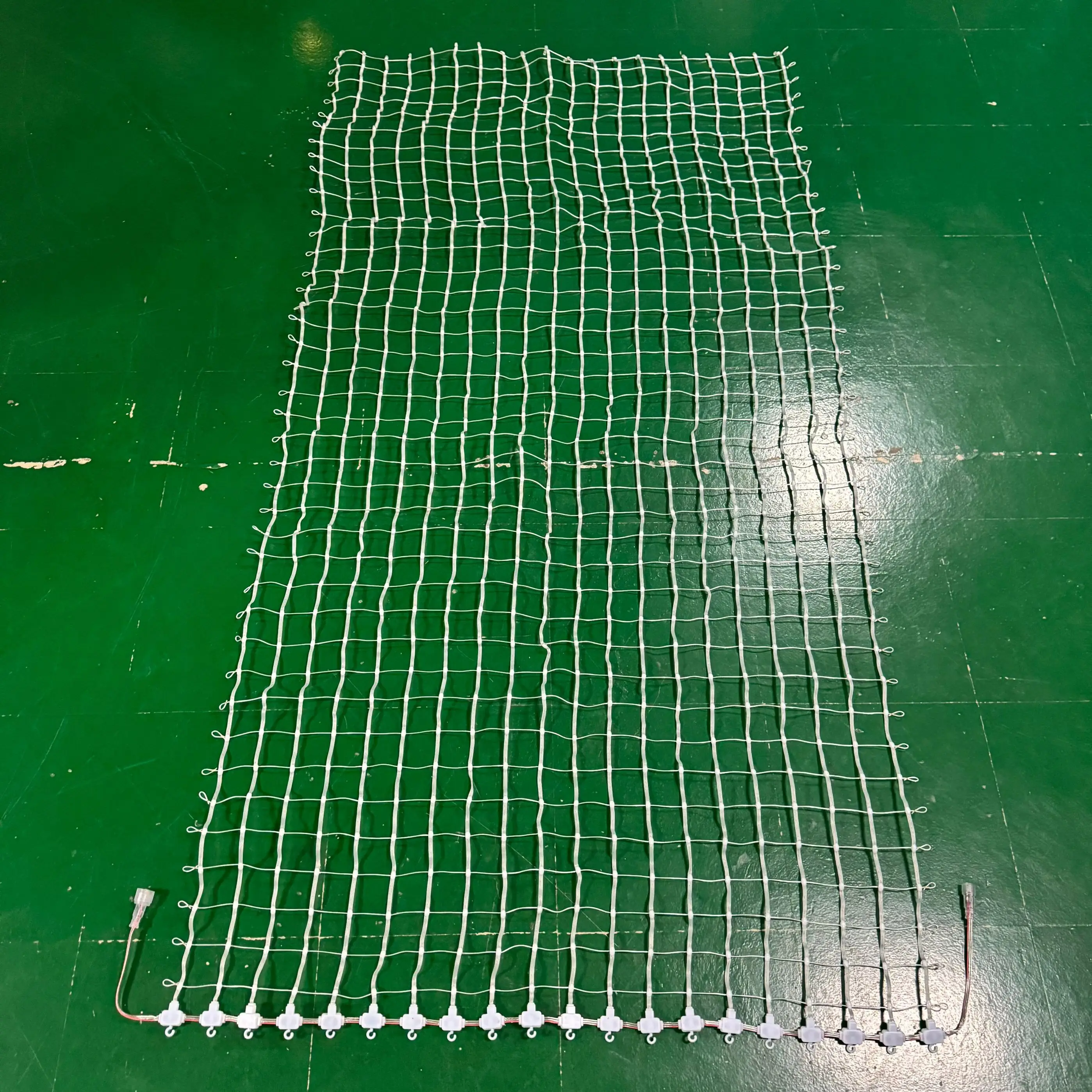 DC12V 50mm Pitch Addressable RGB Smart LED Pebble/Seed Flexible Matrix Grid Screen Lights P67 20*20/20*30/20*40 Pixels