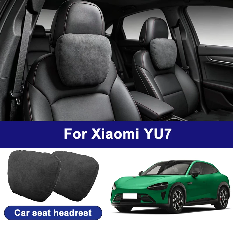 

For Xiaomi YU7 car headrests,soft universal adjustable car seat pillows,car neck pillow cushions,car accessories