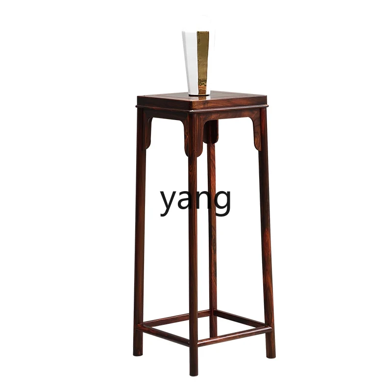 

LXL Rosewood Furniture Flower Stand Dalbergia Latifolia Bonsai Stand New Chinese Simple Living Room Floor