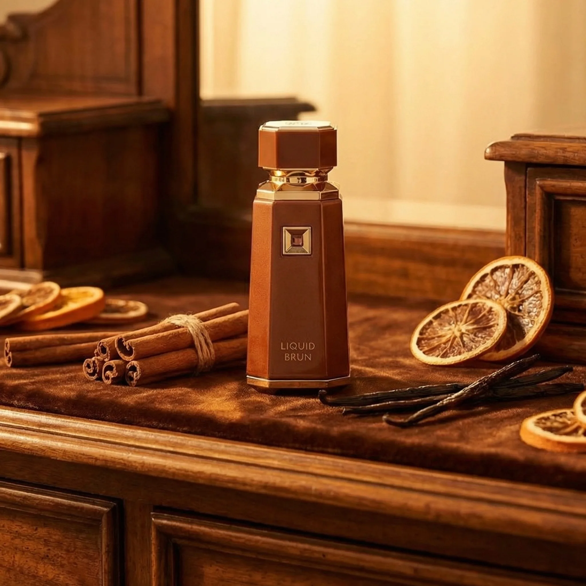 Fragrance World Liquid Brun EDP 100ml French Avenue Men's Perfume Business Versatile Amber Vanilla Scent view 2