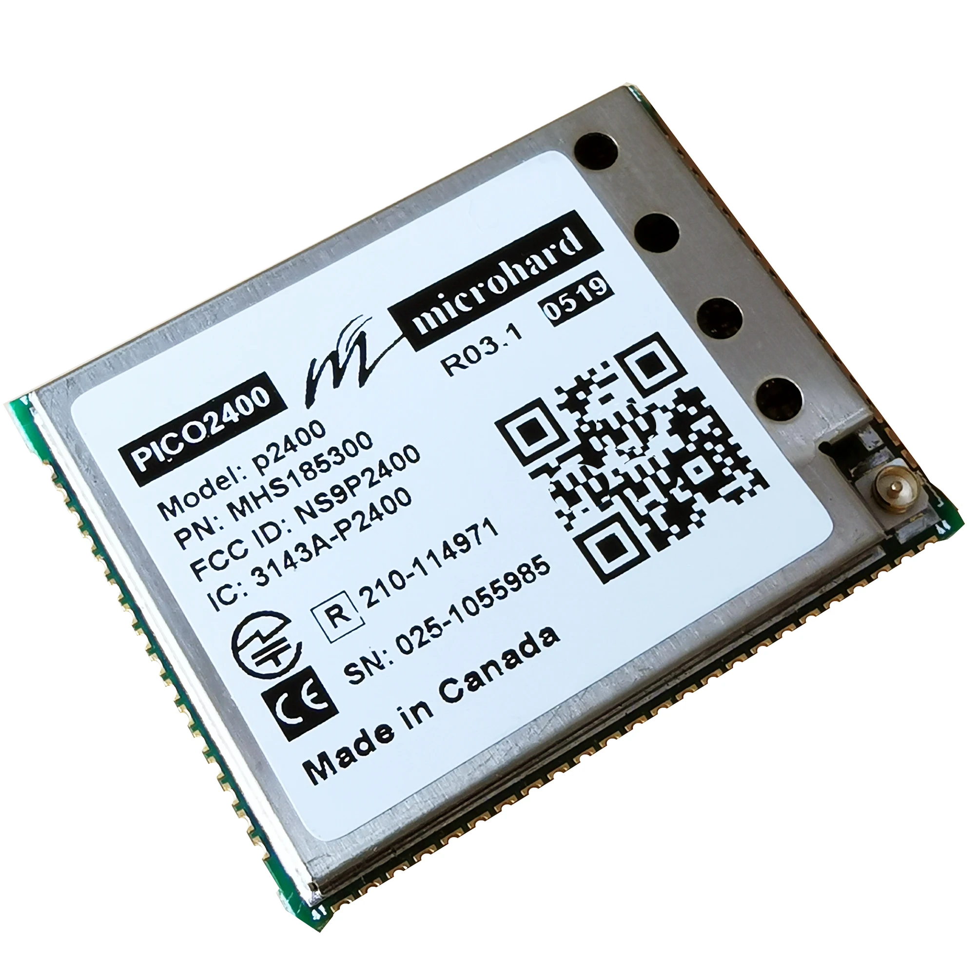 

Microhard PX2 High-power WIFI to Ethernet digital image transmission and data transmission integrated module MHS185200