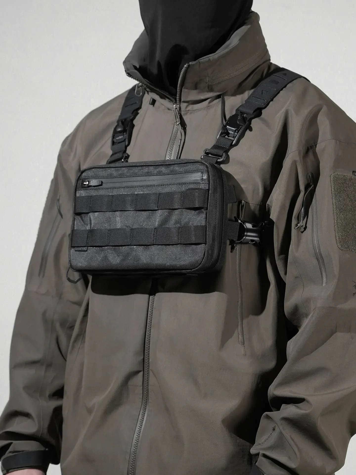FIRSTWOLF Jinghong Chest Sling Pack (Model: DGM-04) - Compact Tactical EDC Crossbody Bag with Fidlock Buckle​