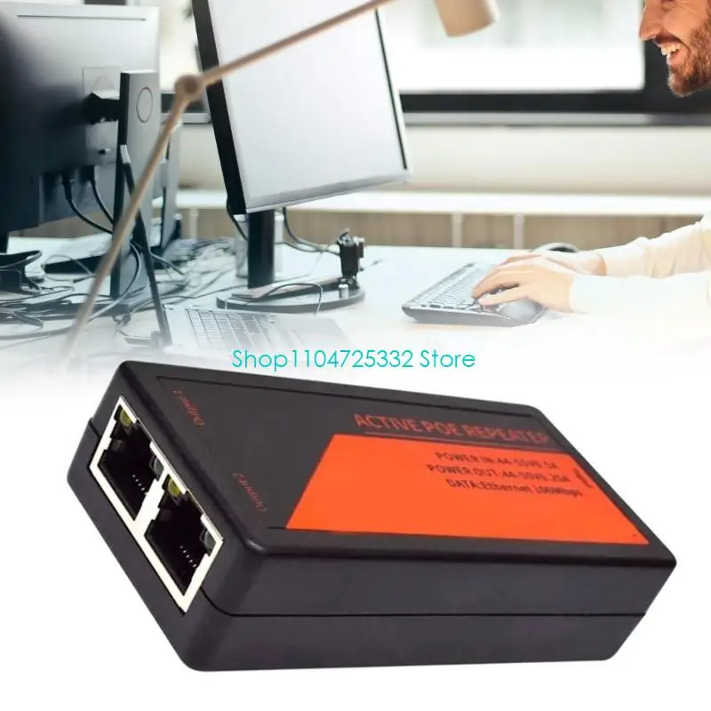 P5EA POE Repeaters를 설치하기 쉬운 POE Extender는 1 인치 및 효율적인 네트워킹 확장 신호 부스터를위한 2 타점을 갖추고 있습니다.