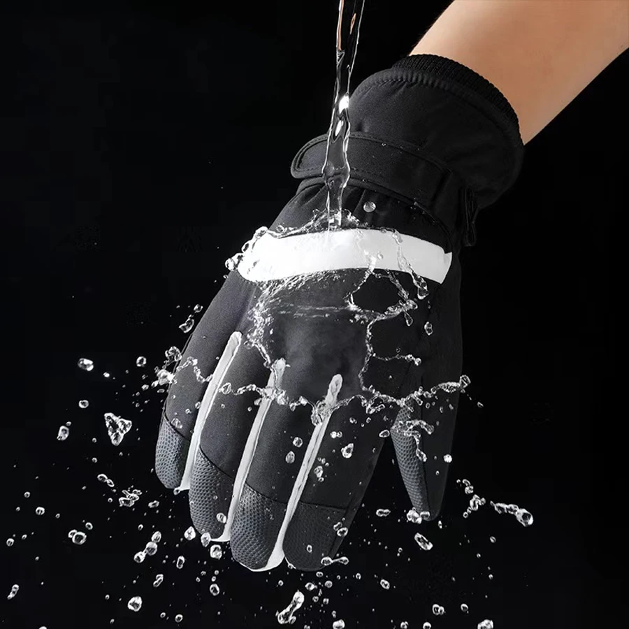 Ski Gloves Winter Warm Gloves Touchscreen & Waterproof Cold Weather Snowboard Extreme Cold Weather Work Gloves