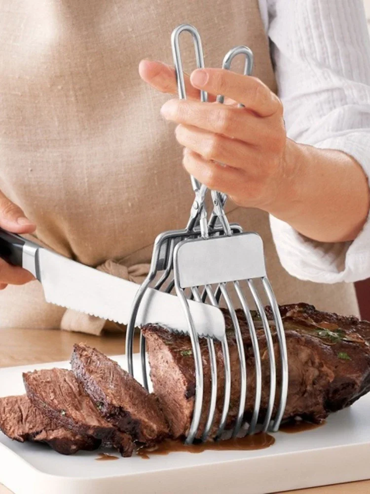 Stainless Steel Roast Beef Cut - огляд і ціна Onion Holder Slicer
