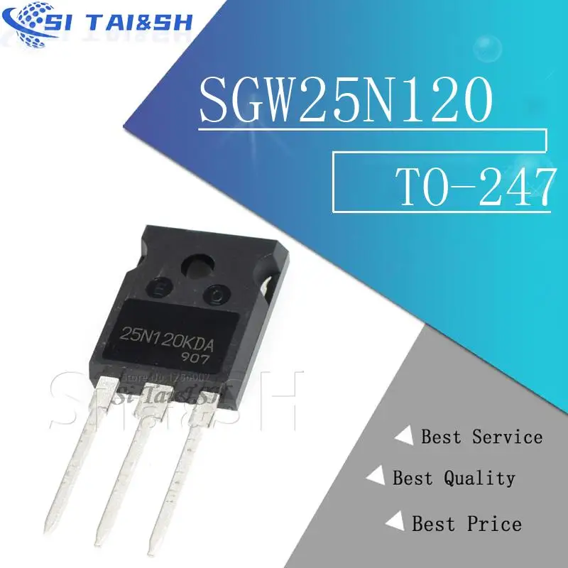 5pcs SGW25N120 TO-247 25N120 TO247 IGBT new original