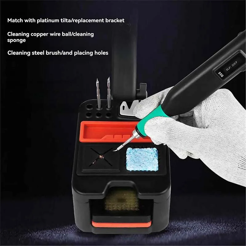High Precision Wireless Soldering Iron Mobile Phone Repair Home Constant Temperature Soldering Station Rechargeable