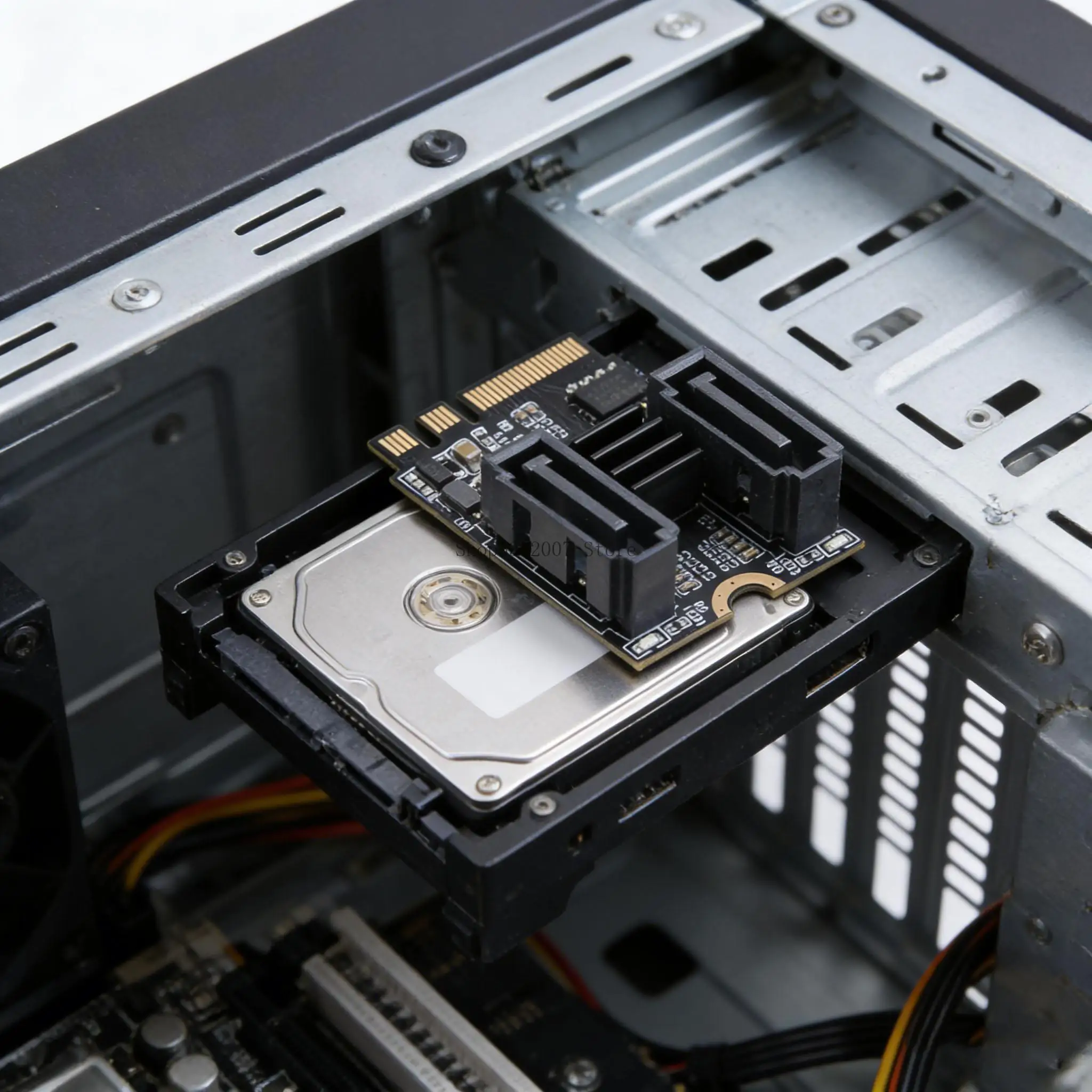 

Для M.2 A для ключа + E для ключа к карте контроллера SATA3 Внутренний адаптер компьютера 40JB