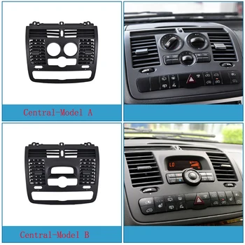 Cubierta de rejilla de ventilación de aire acondicionado Central izquierdo y derecho para tablero delantero, para Mercedes Benz Vito Viano W636 W639 6368300300 6368300200