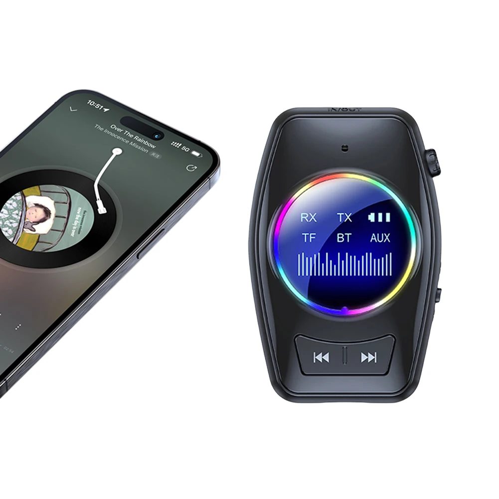 Bluetooth аудиоприемник + передатчик 2В1