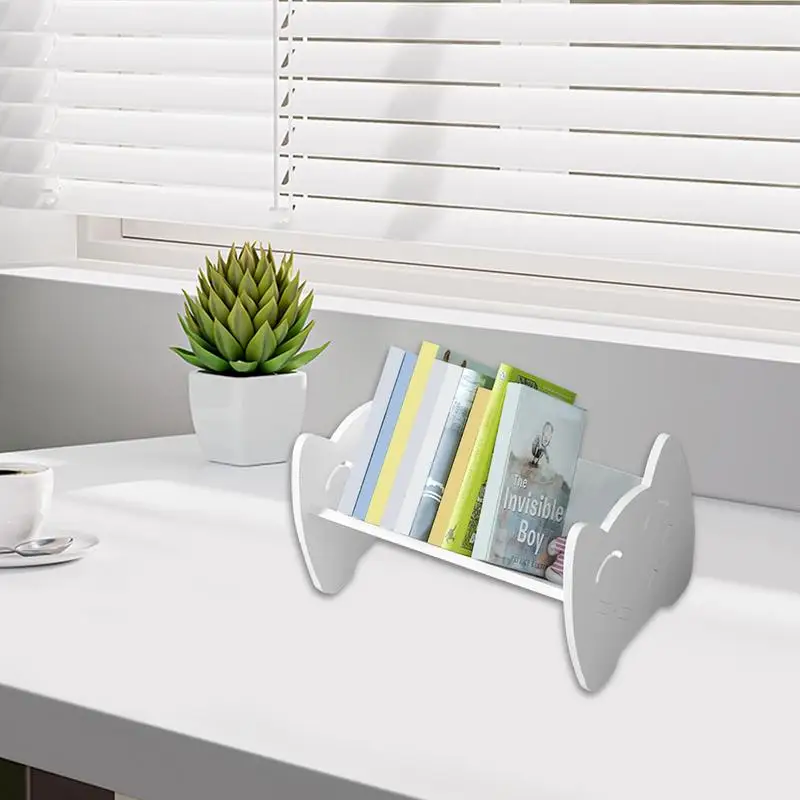 

Small Desk Bookshelf Multifunctional Countertop Bookshelf Kid Bookshelf Creative Mini Bookshelf Desk Top Storage For Study Room