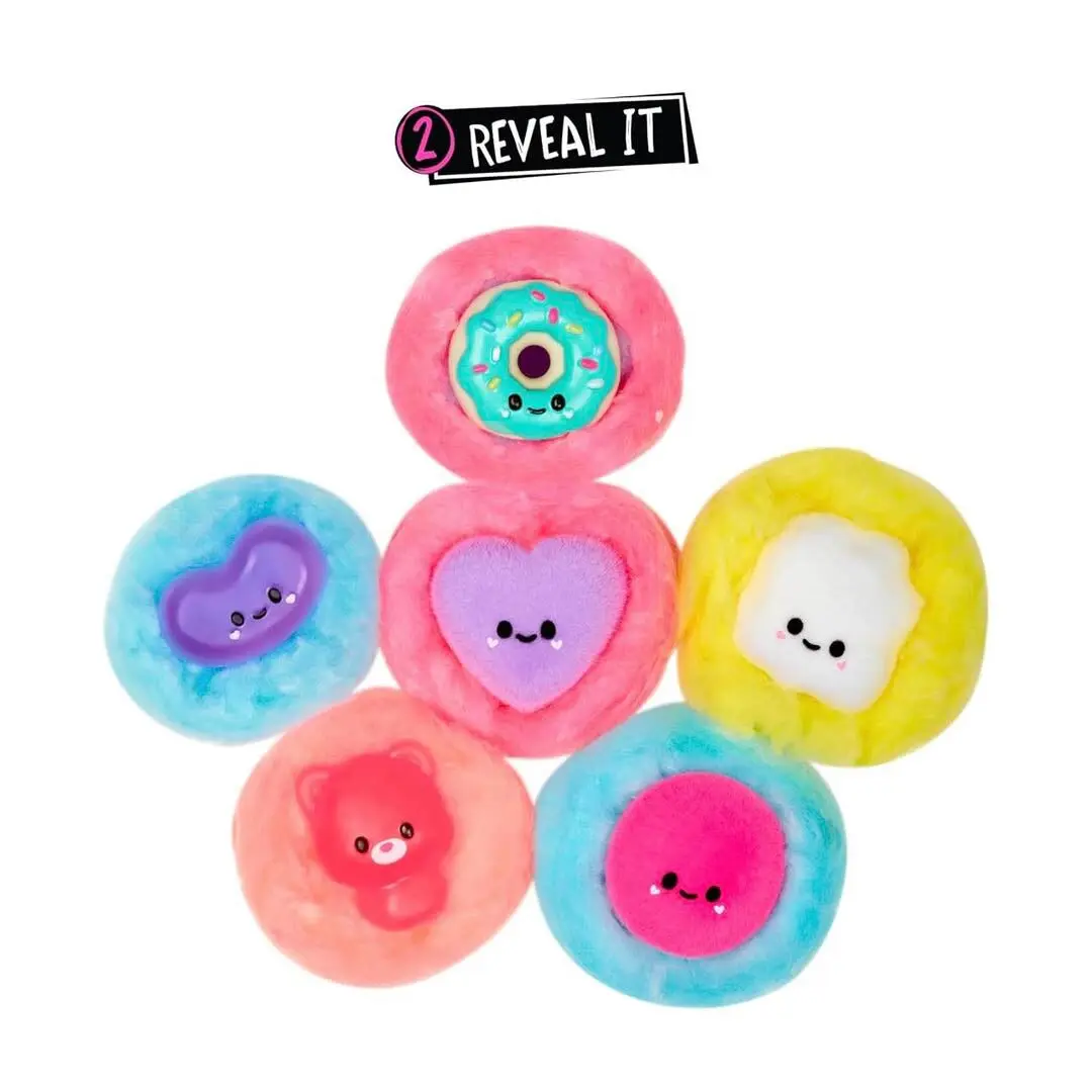 Fluffie Stuffiez Minis Plush Toy Squishy Mystery Box Tear Reveal Surprise Stress Relief Fidget Toy for Kids Birthday Gifts