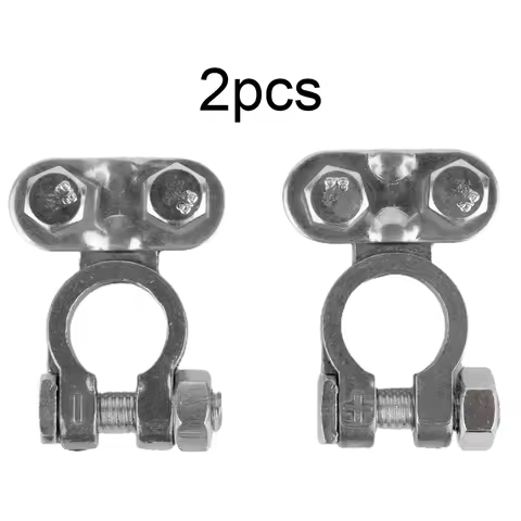 2Pcs 12V Leisure Battery Terminals Connectors Clamps For Universal Car Caravan Van Motorhome