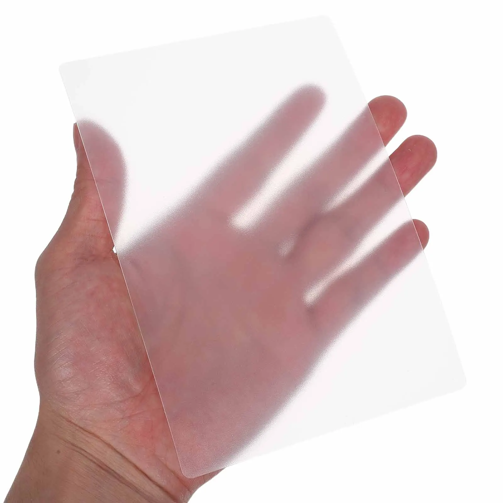 

50Pcs Clear Plastic Binding Covers Transparent A4 Sheets Waterproof Document Protector Film for Reports Notebooks Files