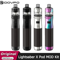 Original Dovpo BP MODS Lightsaber X Pod Mod Kit Multifunction System 60W Vape with 5ML Pod Tank TMD Coil E Cigarette Vaporizer