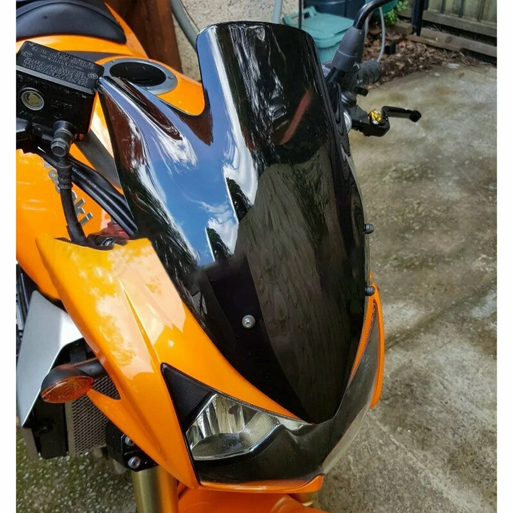 

Motorcycle Windscreen Deflectors Windshield For Kawasaki Z1000 Z 1000 2003-2006