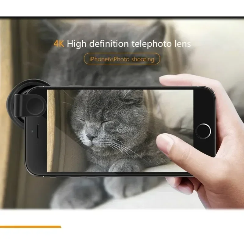 Lente esterna per telefono cellulare 65MM alta lista lente d'ingrandimento anti-retratto sfondo sfocatura profondità di campo lente