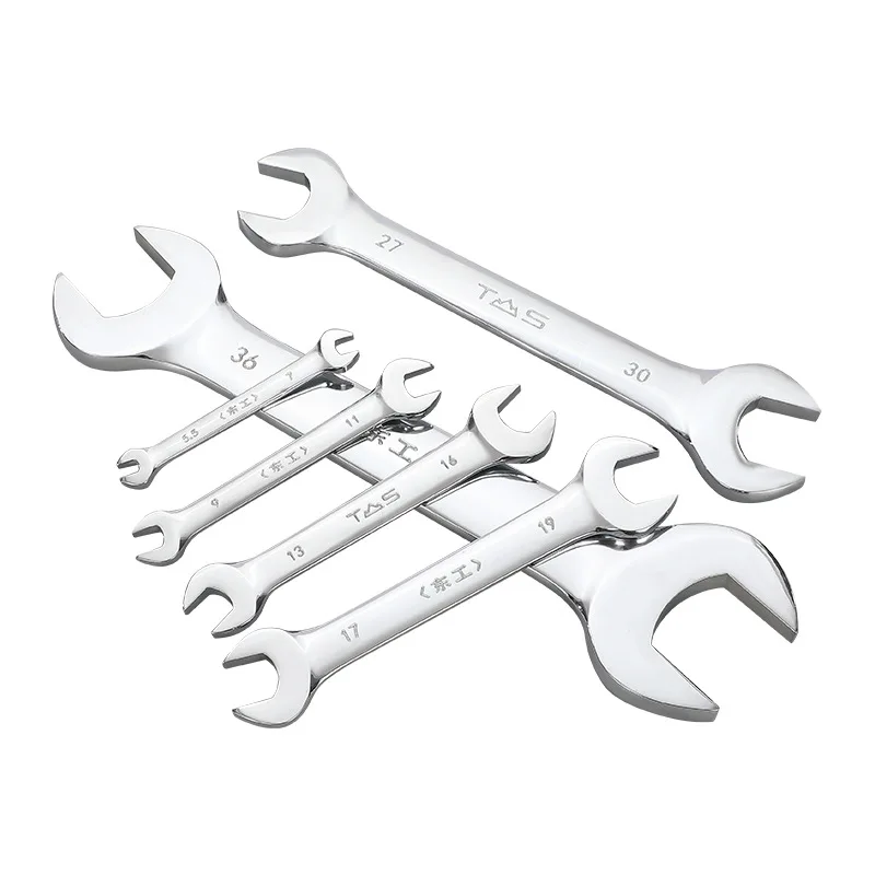 

8/10PC Double Open End Wrench Set Ultra-thin Double Headed Metric Spanner Set of Keys Spanner Set Universal Repair Hand Tool