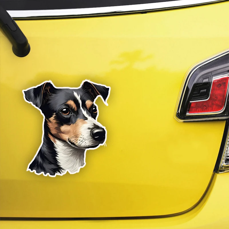 Car Sticker Decal Cute Jack Russell Terrier Sticker - Creative Niche Vinyl Car Stickers Waterproof Motorcycle Stickers