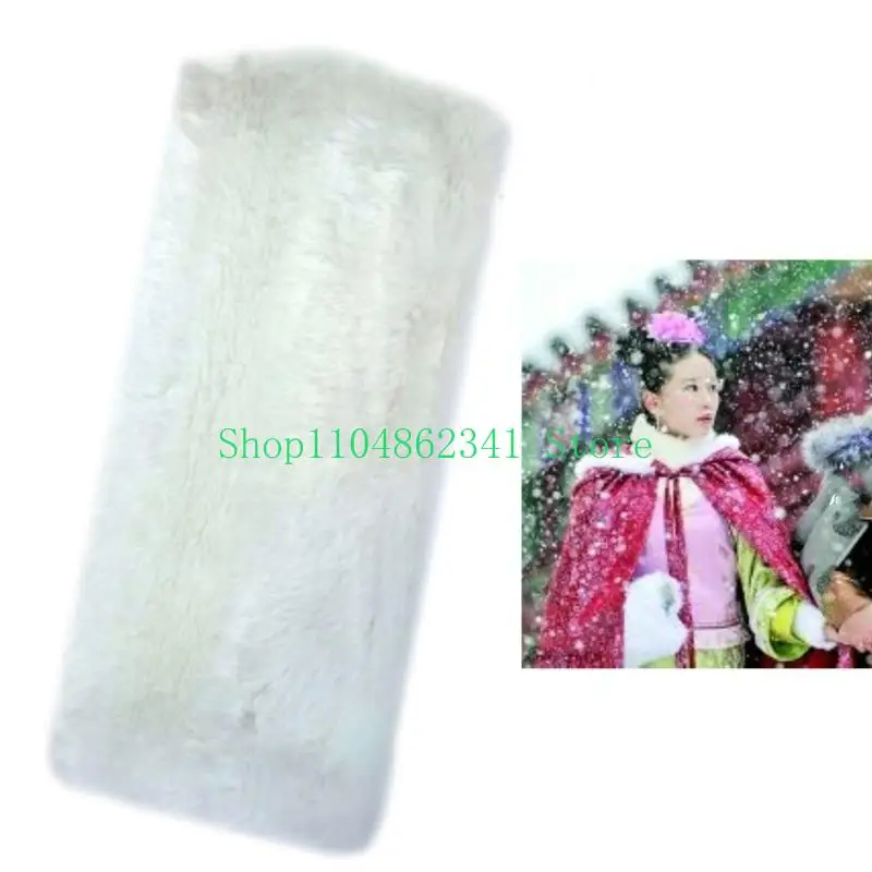 

652F Furry Plush Hand Muffs for Adult Unisex Thicken Faux Furs Warm Hand Muff Winter Outdoor Outdoor Casual Hand Arm Warmers