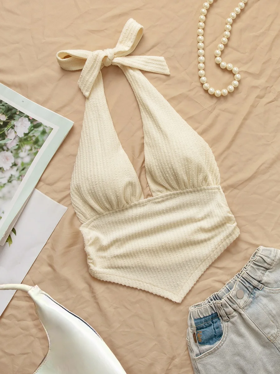 ملابس شاطئ صيفية للسيدات، ملابس علوية للتصوير الفوتوغرافي والحفلات والموسيقى والمهرجانات، ملابس كاجوال أنيقة للنساء #1