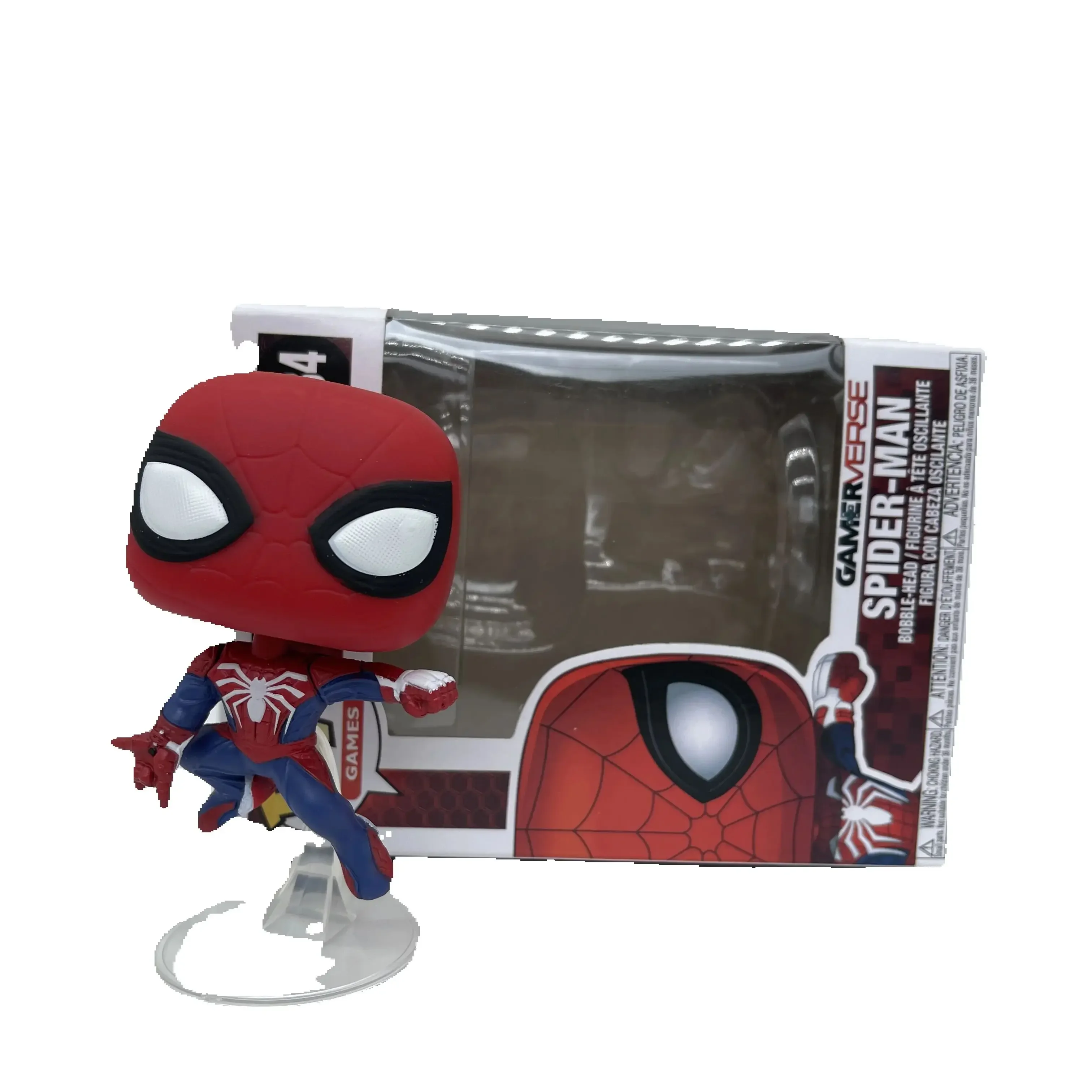 ديكور سطح المكتب الجديد من Popstyle المنتقمون سبايدرمان # 334 مجموعة محدودة من شخصيات PVC لألعاب عيد الميلاد للأطفال