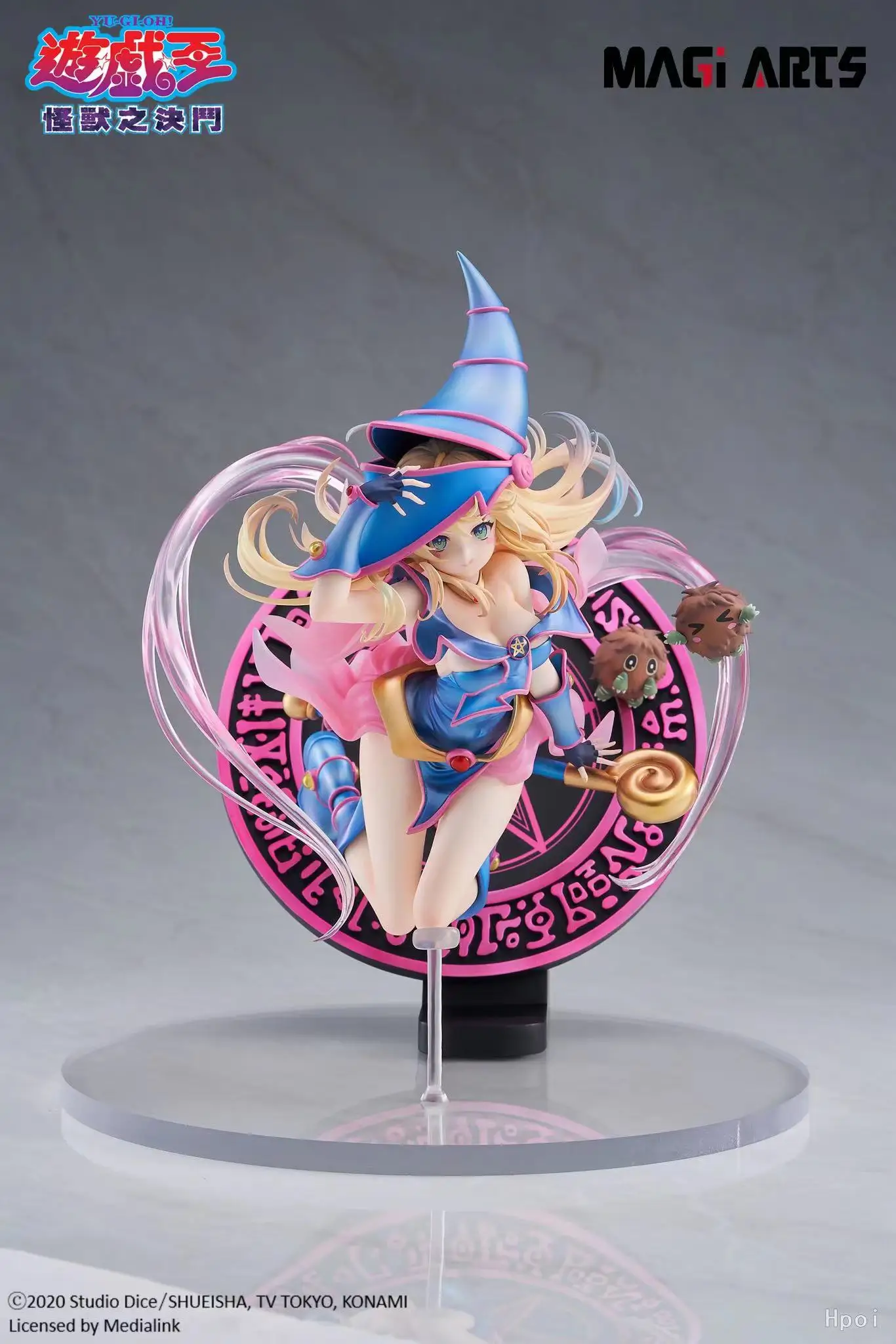 

Original Yu-Gi-Oh! Duel Monsters Black Magician Girl Kuriboh Anime Figures PVC Sexy Girls Action Figure Collectible Model Toy