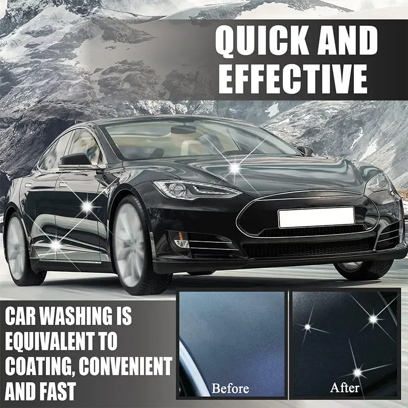 100ml carro revestimento concentrado cera água forte descontaminação ativo shampoo espuma veículo cosméticos cuidados de lavagem de carro