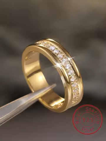 925 Sterling Silver Fashion Personalized Gorgeous Advanced Ring For Women Engagement Wedding Luxury High Quality Fine Jewelry