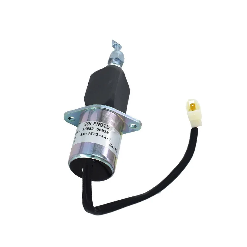 

For Kubota Flameout Solenoid Valve Generator Set Stop Solenoid Fuel Cut-off Valve 1G882-60010