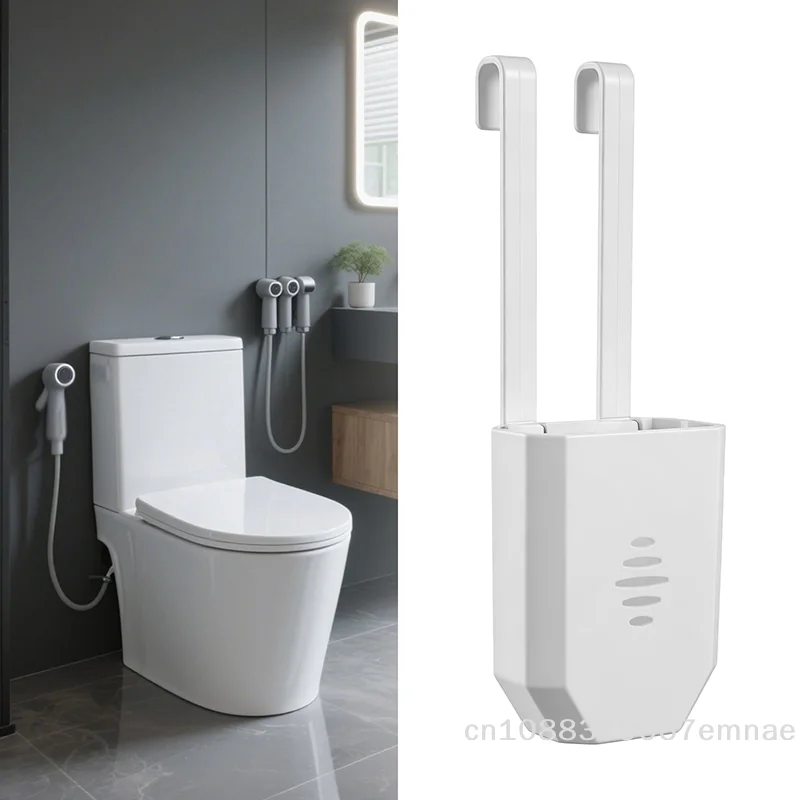 

Rust-Resistant Toilet Tank Tablet Holder with Hook Prevents Residue And Pollution Easy Install Water Tank Cleaner Accessory
